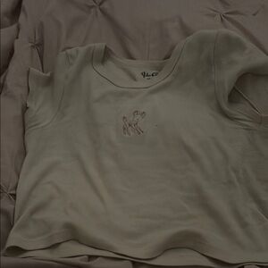 Kids Olive Green Shirt